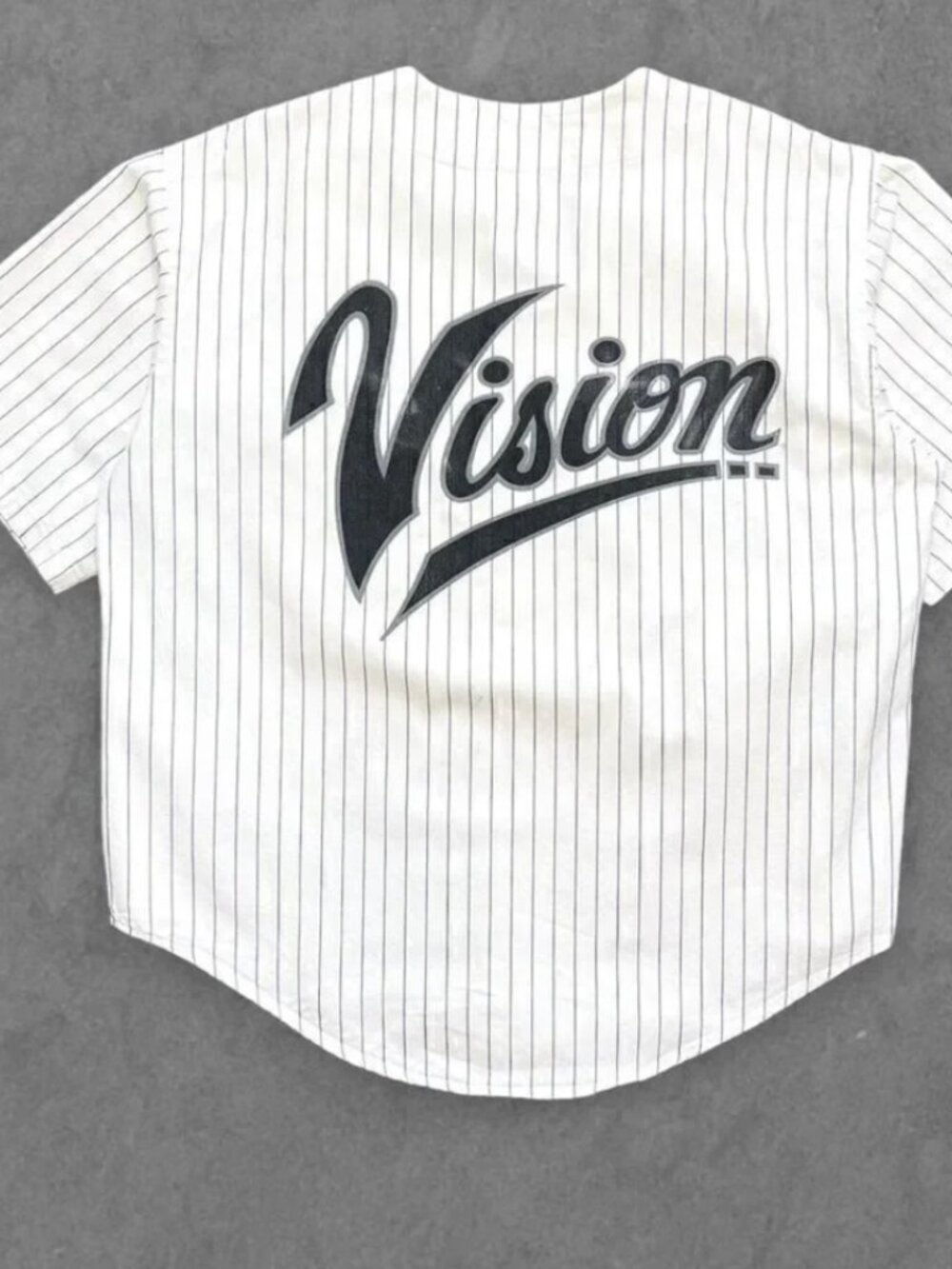 Vtg 80s Vision Street Wear Baseball Jersey, Skate, Surf, Skateboarding